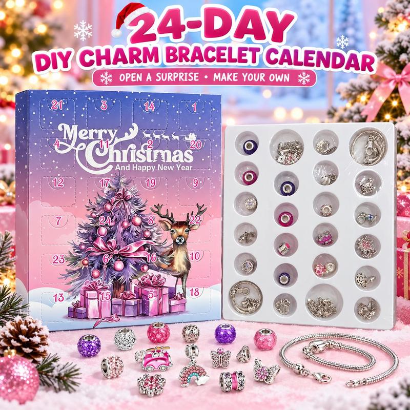 MerryCharm™ 24-Day Christmas Charm Advent Calendar