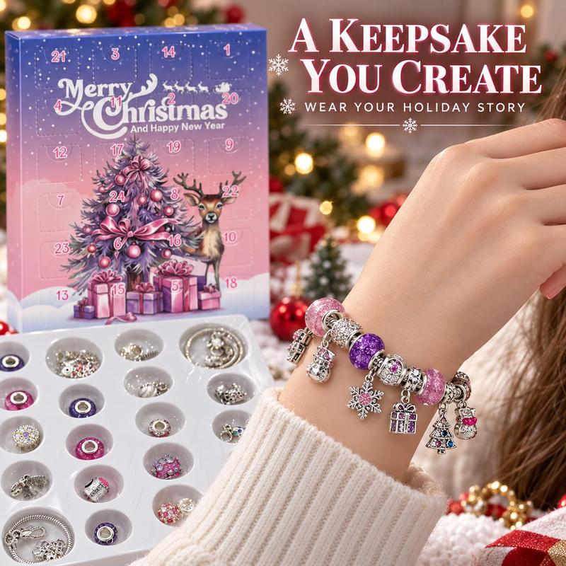 MerryCharm™ 24-Day Christmas Charm Advent Calendar
