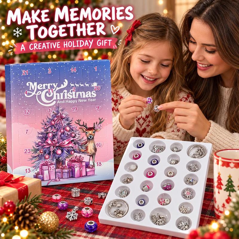 MerryCharm™ 24-Day Christmas Charm Advent Calendar