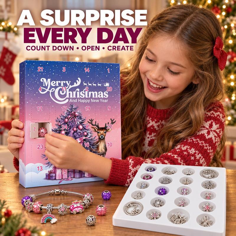 MerryCharm™ 24-Day Christmas Charm Advent Calendar
