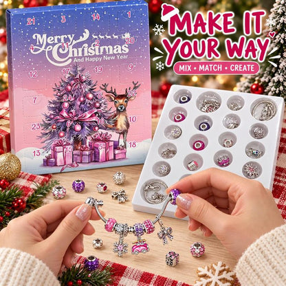MerryCharm™ 24-Day Christmas Charm Advent Calendar
