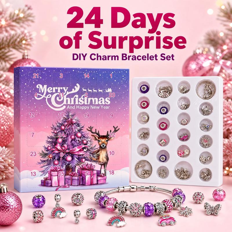 MerryCharm™ 24-Day Christmas Charm Advent Calendar