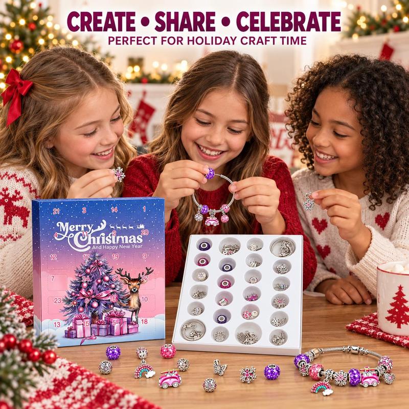 MerryCharm™ 24-Day Christmas Charm Advent Calendar