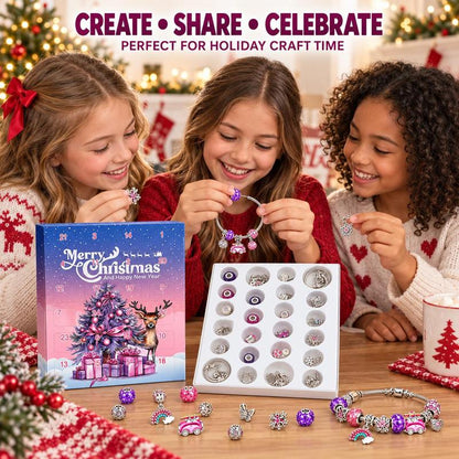MerryCharm™ 24-Day Christmas Charm Advent Calendar