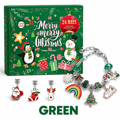 MerryCharm™ 24-Day Christmas Charm Advent Calendar