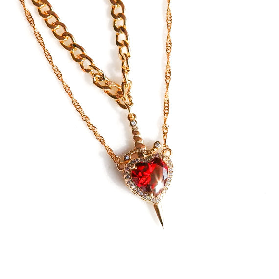 Eternal Love Moissanite Necklace Set