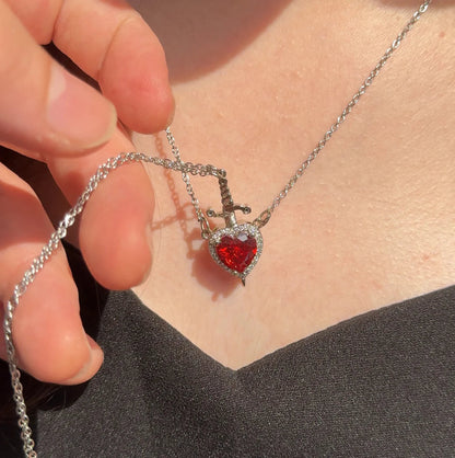 Eternal Love Moissanite Necklace Set