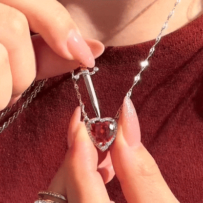 Eternal Love Moissanite Necklace Set