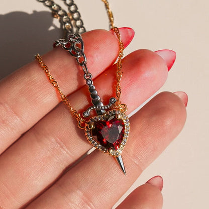 Eternal Love Moissanite Necklace Set