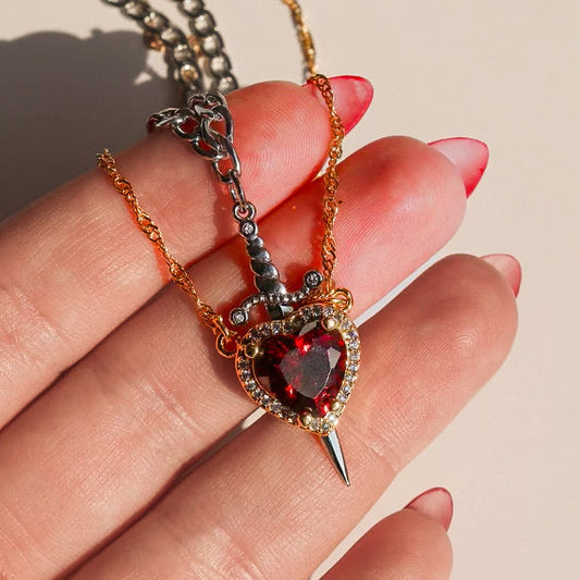 Eternal Love Moissanite Necklace Set